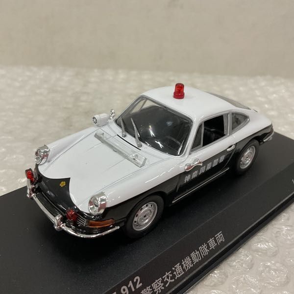 1円〜 RAI’S 1/43 ポルシェ 912 パトロールカー 1968 神奈川県警察 交通機動隊車両の画像3