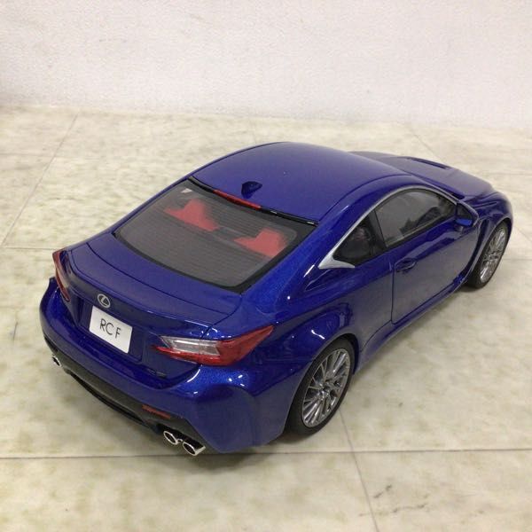 1円〜 欠品 京商 samurai 1/18 レクサス RC F ブルーの画像4