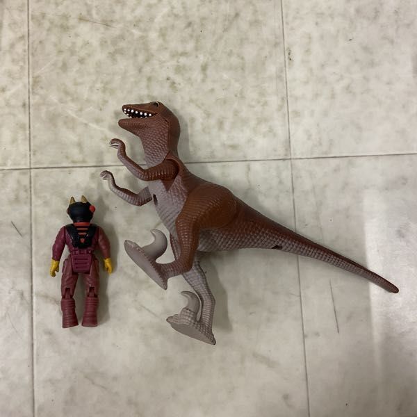 1円〜 欠品 エポック 1/24 武装恐竜ダイノス ルーラン軍 ディノニクスの画像3