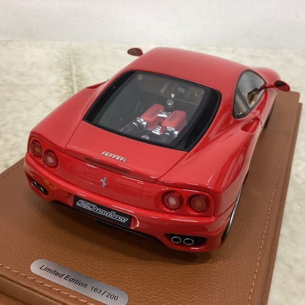 1円〜 BBR 1/18 フェラーリ 360 モデナ レッドの画像4