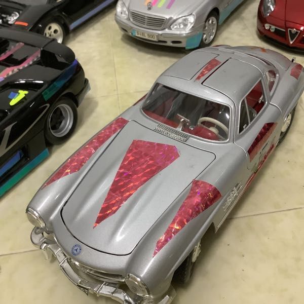 1円〜 訳あり ジャンク ブラーゴ 等 1/18 メルセデス・ベンツ 300SL 1954 メルセデス SLR マクラーレン 他の画像5