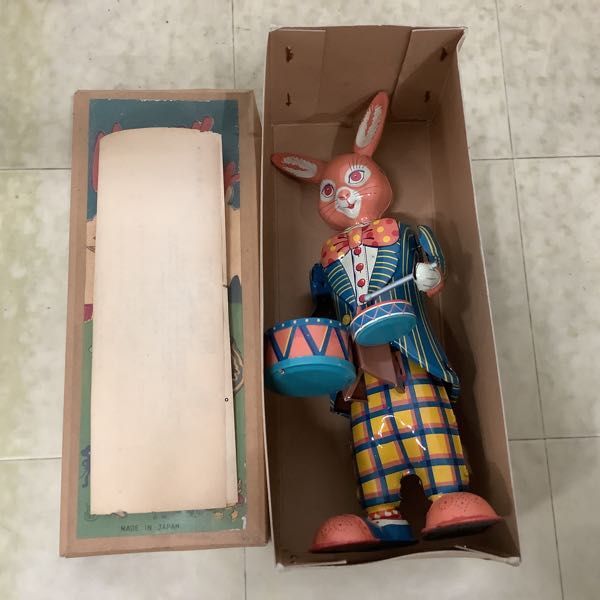 1 иен ~ игрушка z жестяная пластина BOZObozopieroHappy Bunny happy ba колено др. 