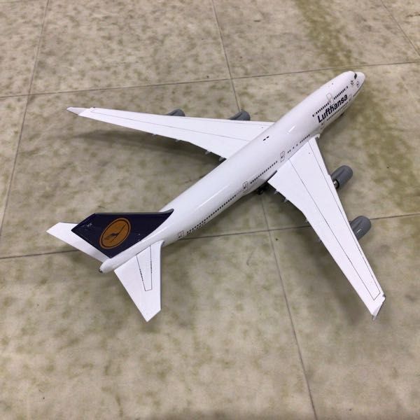 1円〜 herpa 1/300 Lufthansa ボーイング747-400 D-ABVX Schleswig Holstein リミテッド エディションの画像4