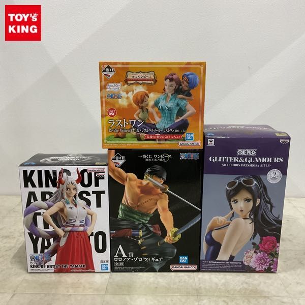 1円〜 未開封 一番くじ ONE PIECE 難攻不落ノ懐刀 A賞 ロロノア・ゾロ フィギュア KING OF ARTIST ヤマト 他の画像1