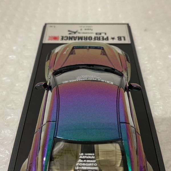 1円〜 メイクアップ アイドロン 1/43 Liberty Walk LB-WORKS R Type 2 アンドロメダの画像4