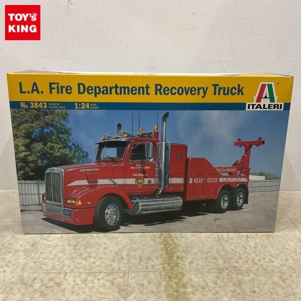 1円〜 イタレリ 1/24 L.A. Fire Department Recovery Truckの画像1