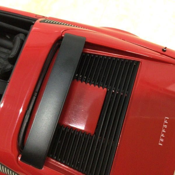 1円〜 京商 1/18 フェラーリ328 GTS 1988 レッドの画像6