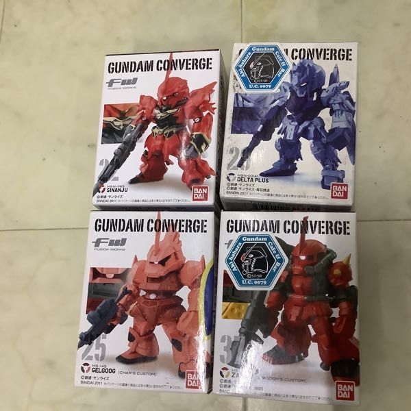 1円〜 未開封 バンダイ FW GUNDAM CONVERGE 42 ガンダムNT-1 アレックス、 22 シナンジュ、46 ガンダムGP01ゼフィランサス他の画像3