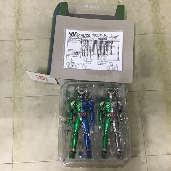 1円〜 S.H.Figuarts 仮面ライダーW サイクロントリガー＆サイクロンメタル ヒートジョーカー＆ヒートトリガー 他_画像3