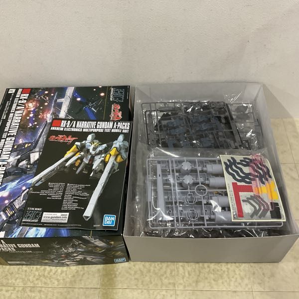 1 jpy ~ HGUC 1/144 Mobile Suit Gundam NTna Latte .b Gundam A equipment 