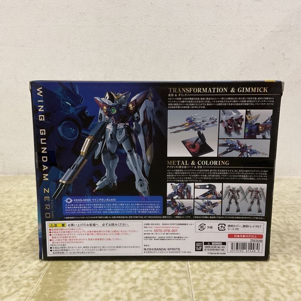 1 jpy ~ unopened METAL ROBOT soul new maneuver military history Gundam W Wing Gundam Zero 