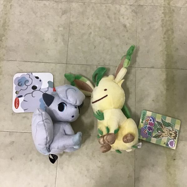 1円〜 ポケットモンスター マスコット Pokemon time アローラ ロコン、ぬいぐるみ へんしん! メタモン リーフィア他_画像4