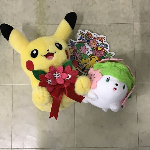 1円〜 ポケットモンスター おっきいふわふわぬいぐるみ ピカチュウ、ぬいぐるみ MOFU-MOFU PARADISE モココ他_画像5