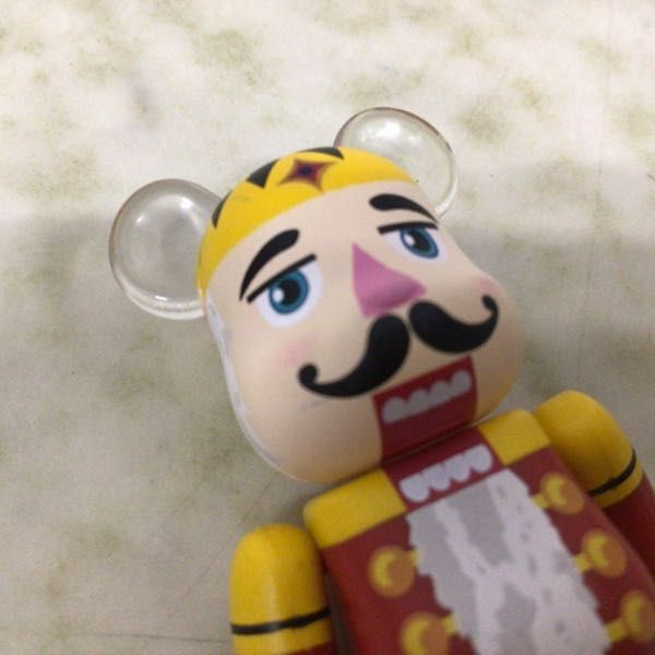 1 jpy ~ BE@RBRICK Bearbrick DRX-MAS 100% NUTCRACKER