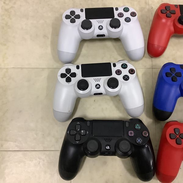 1円〜 箱無 PS4 ワイヤレスコントローラー DUALSHOCK 4 ジェット・ブラック、マグマ・レッド 他の画像2