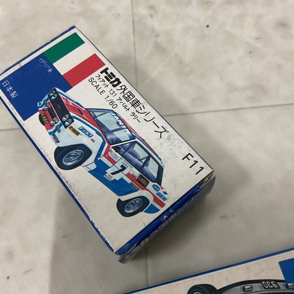 1 иен ~ синий коробка Tomica Porsche 930 турбо Lamborghini счетчик kLP500S др. сделано в Японии 