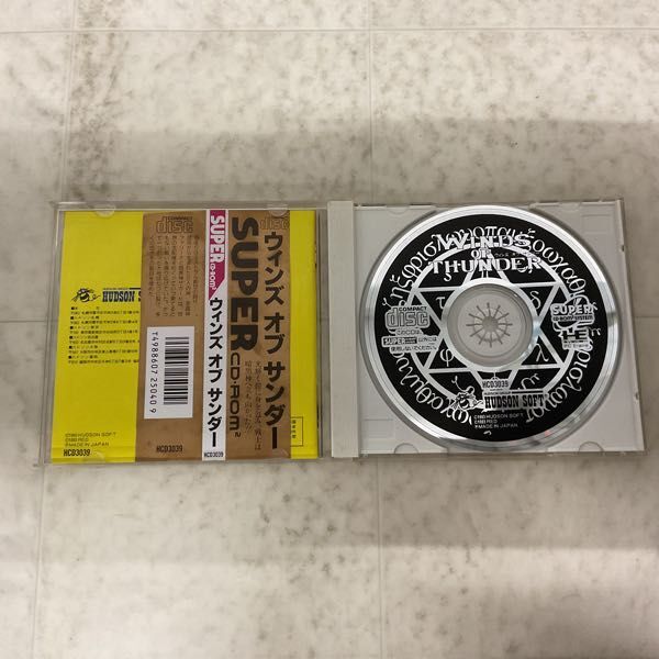 1円〜 PCエンジン SUPER CD-ROM2 ウィンズ オブ サンダー_画像2