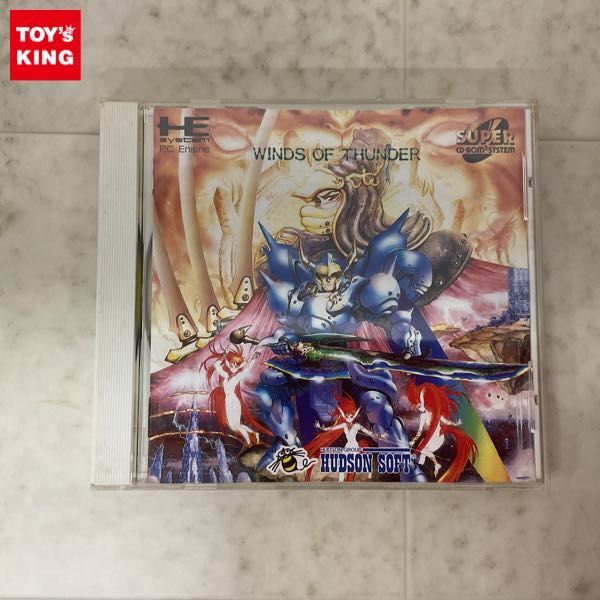 1円〜 PCエンジン SUPER CD-ROM2 ウィンズ オブ サンダー_画像1