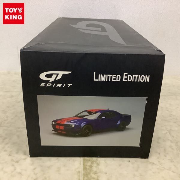 1円〜 欠品 GT SPIRIT 1/18 Challenger Super stock ブルー_画像1