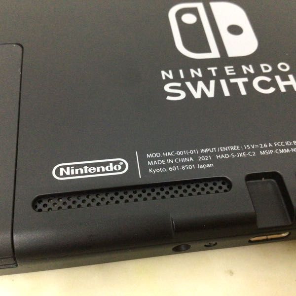 1円〜 動作確認/初期化済 欠品 Nintendo Switch HAC-001(-01) グレー_画像5