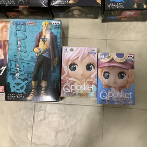 1円〜 訳あり ONE PIECE HSCF ハイスペックカラーリングフィギュア7 マルコ Q posket petit しらほし姫 他_画像5