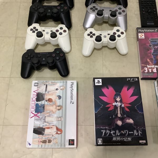 1円〜 訳あり PS2 本体 シルバー ブラック コントローラー PS2ソフト ARIA 遠い記憶のミラージュ ARIAカンパニー でっかい詰め合わせ他_画像5