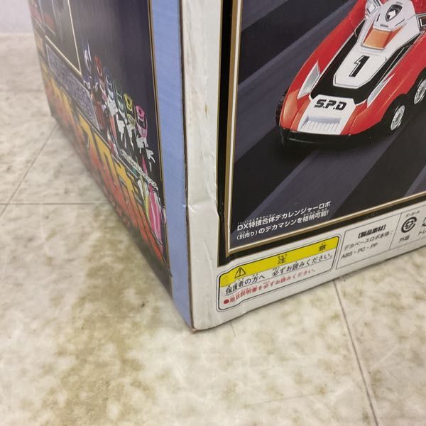 1 jpy ~ Bandai Tokusou Sentai Dekaranger super huge start-up DXteka base Robot 