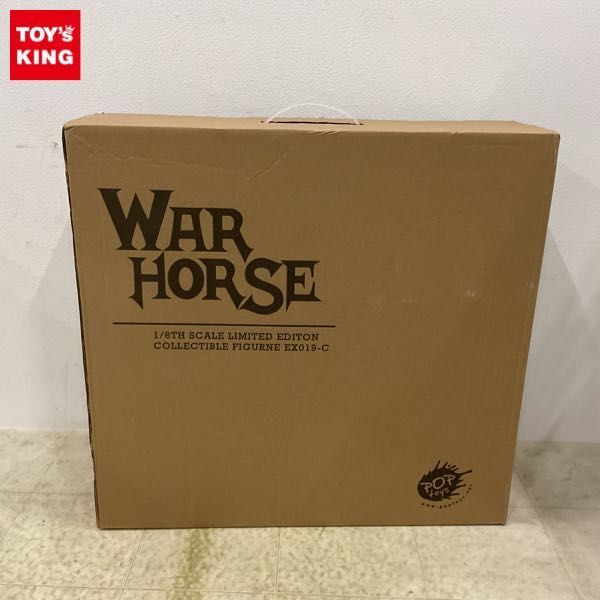 1 иен ~ POP TOYS 1/6 WAR HORSE Saint Knight