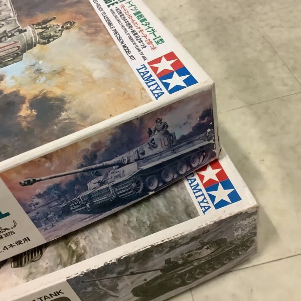 1円〜 タミヤ 1/35 ドイツ・重戦車タイガーI型 西ドイツ・レオパルド中戦車_画像5