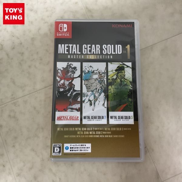 1 иен ~ Nintendo Switch METAL GEAR SOLID :MASTER COLLECTION Vol.1