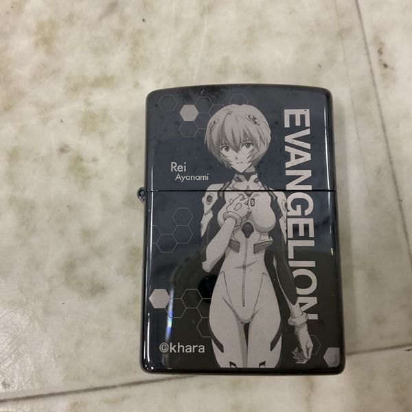 1円〜 Zippo ヱヴァンゲリヲン新劇場版 レイ／ブラックチタンコート_画像2