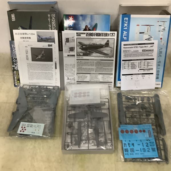 1円〜 ハセガワ 他 1/72 等 三菱 G3M2/G3M3 九六式陸上攻撃機 22型/23型 美幌航空隊、零戦 五ニ型 他_画像3