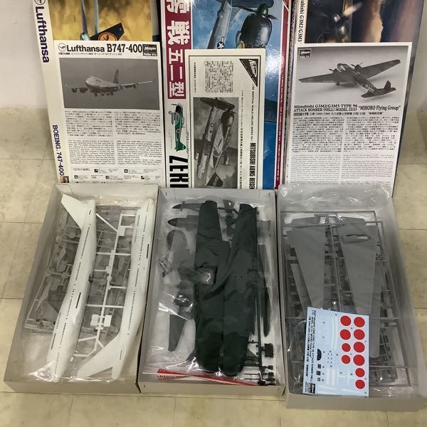 1円〜 ハセガワ 他 1/72 等 三菱 G3M2/G3M3 九六式陸上攻撃機 22型/23型 美幌航空隊、零戦 五ニ型 他_画像2