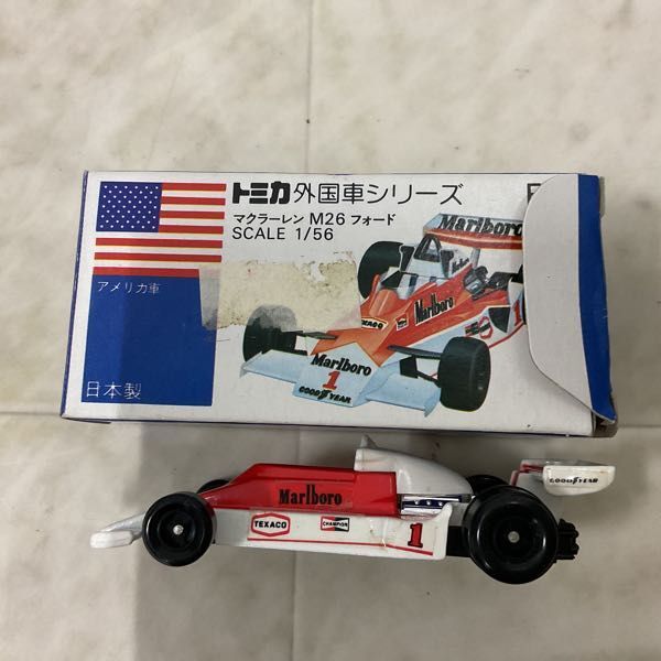 1円〜 青箱トミカ ロータス 78 フォード マクラーレン M26 フォード 日本製 他_画像2