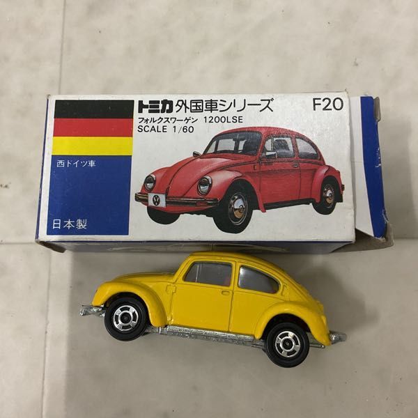 1 иен ~ синий коробка Tomica AMCpe-sa- Citroen 2CV сделано в Японии др. 