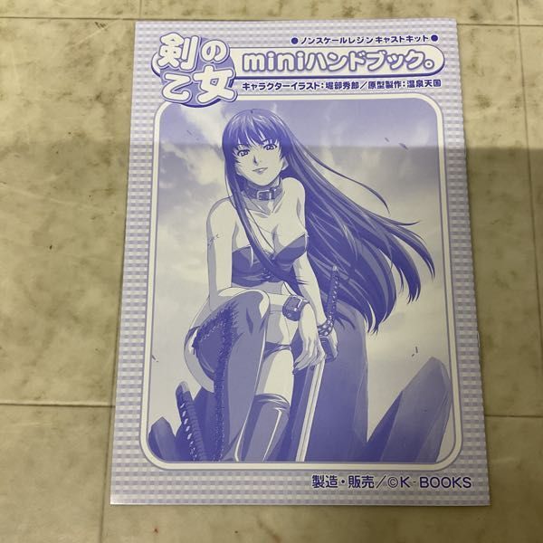 1円〜 K-BOOKS 剣の乙女 ガレージキット_画像3