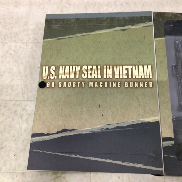 1 jpy ~ lack of hot toys military 1/6 U.S. Navy Seal Vietnam M60 ShortyY Machine Gunner