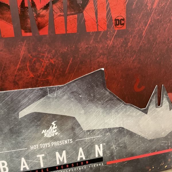 1 jpy ~ unopened hot toys Movie * master-piece 1/6 MMS 639 The * Batman Batman bonus accessory attaching 