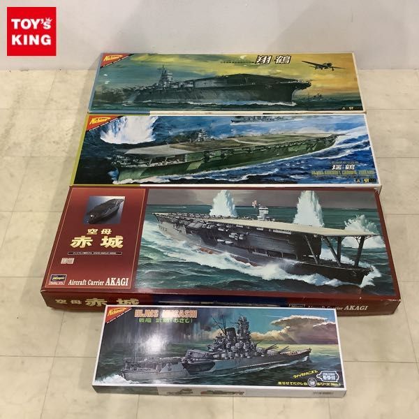 1 jpy ~nichimo etc. 30cm series battleship . warehouse 1/450 empty . red castle other 