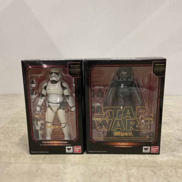 1円〜 未開封含 S.H.Figuarts STAR WARS カイロ・レン ファースト・オーダー ストームトルーパー 他_画像2