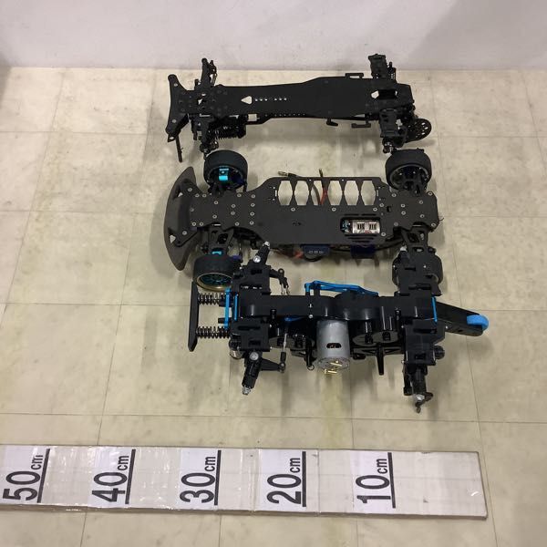 1円〜 訳あり ジャンク RC ラジコンカー シャーシ、タイヤ、TowerPro MG995 サーボ 等の画像6