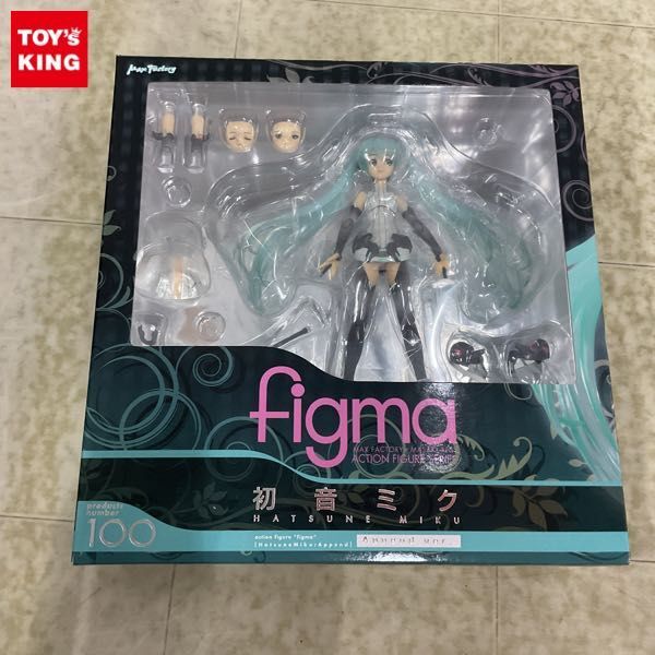 1円〜 未開封 figma 100 初音ミク Append ver./F_画像1