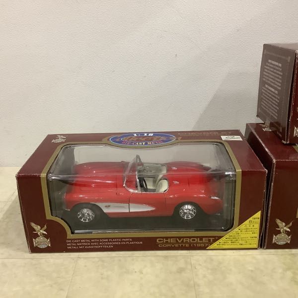 1円〜 ROAD REGENDS 1/18 シボレー コルベット1957、シボレー インパラ 1959 等の画像2