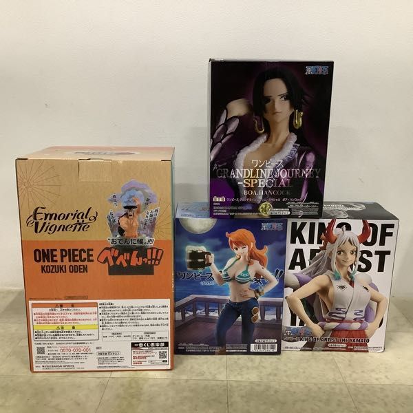 1円〜 未開封 ONE PIECE 一番くじ A賞 Emorial Vignette おでんに候 野郎ども宴だ!! ナミ KING OF ARTIST ヤマト 他_画像8