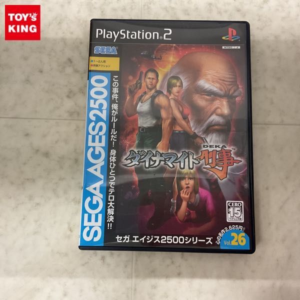 1円〜 PS2 ダイナマイト刑事_画像1