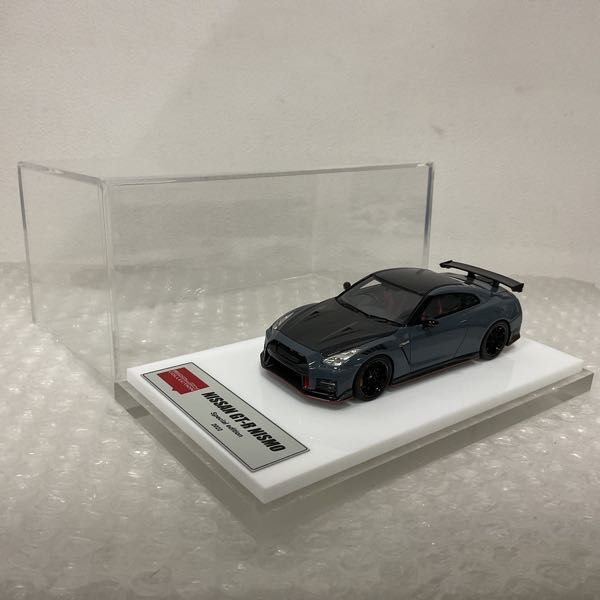 1円〜 メイクアップ EIDOLON COLLECTION 1/43 ニッサン GT-R NISMO Special Edition 2022 NISMO Stealth Gray_画像2