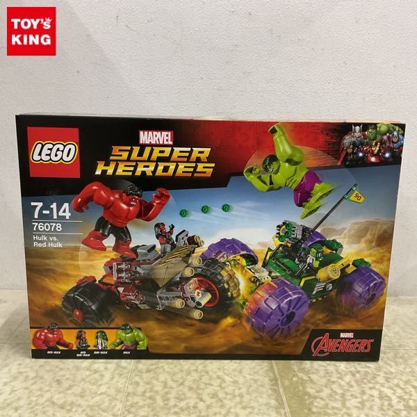 1円〜 未開封 LEGO 76078 ハルク vs レッドハルク_画像1