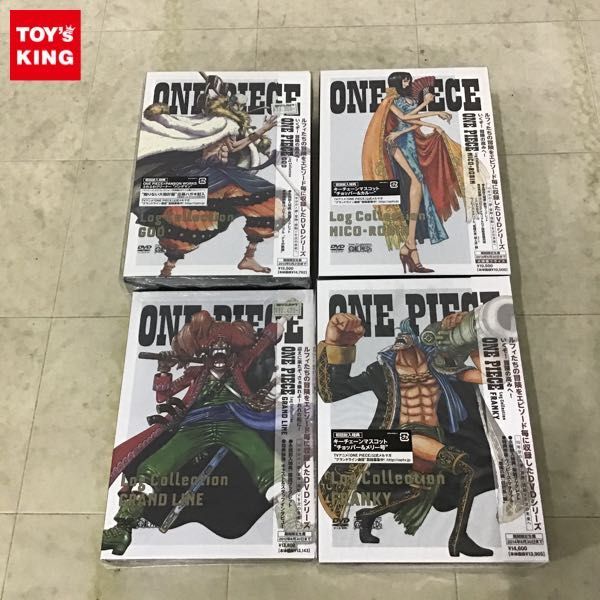 1円〜 未開封 DVD ONE PIECE Log Collection ニコ・ロビン 神・エネル 他_画像1