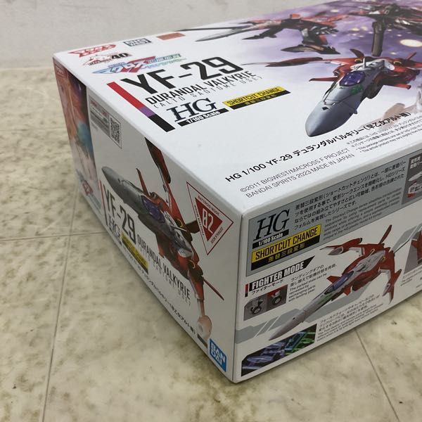 1円〜 HG 1/100 劇場版 マクロスF 恋離飛翼 サヨナラノツバサ YF-29 デュランダルバルキリー 早乙女アルト機_画像4