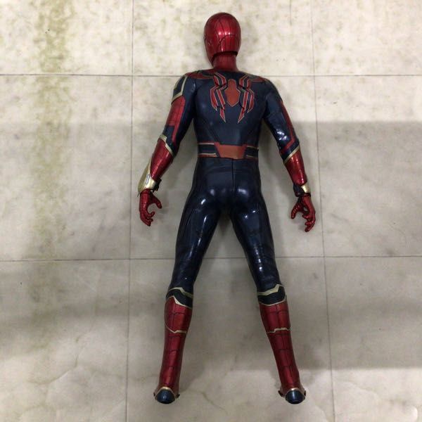 1円〜 ホットトイズ ムービー・マスターピース 1/6 MMS482 アベンジャーズ インフィニティ・ウォー アイアン・スパイダー_画像3